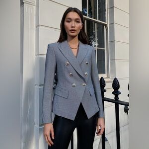 Aritzia Babaton Encore Blazer - Mini Houndstooth